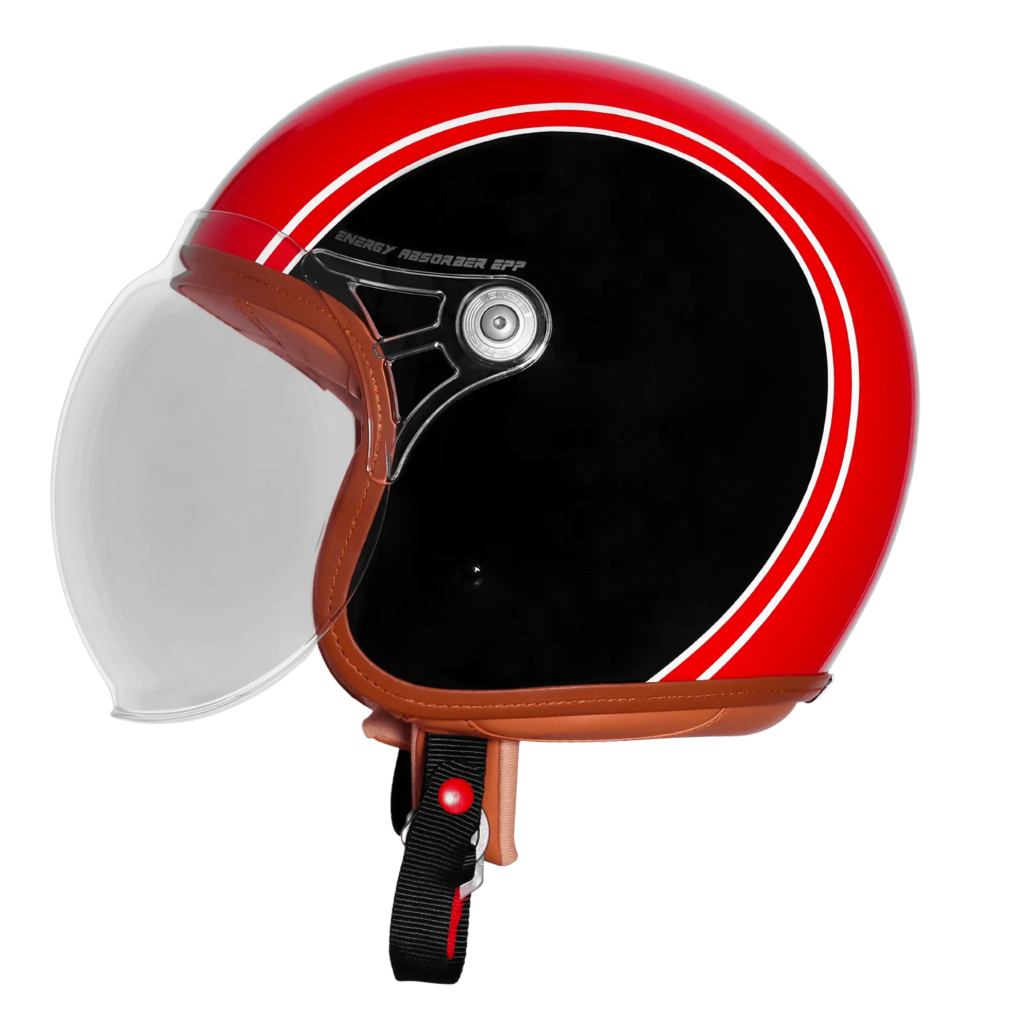 IGNYTE IGN-58 DOT SPECTRUM-5801 MATT BLACK/RED 600MM BUCKLE CLEAR+EXTRA LIGHT ORANGE VISOR+MINIUTRE IGNYTE IGN-58 DOT SPECTRUM-5801 MATT BLACK/RED 600MM BUCKLE CLEAR+EXTRA LIGHT ORANGE VISOR+MINIUTRE