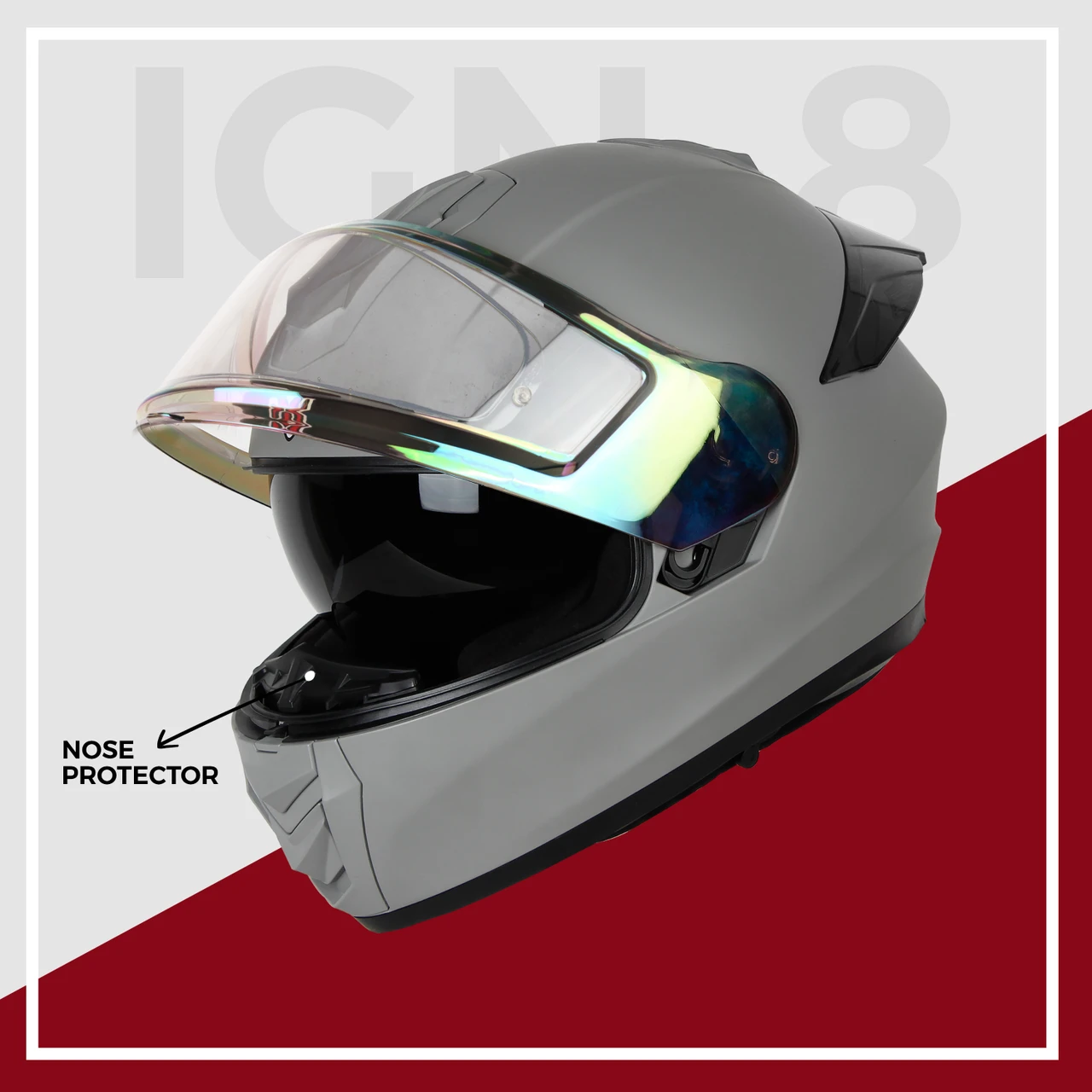 IGNYTE IGN-8 GLOSSY TITANIUM GREY C/V 580 MM IGNYTE IGN-8 GLOSSY TITANIUM GREY C/V 580 MM