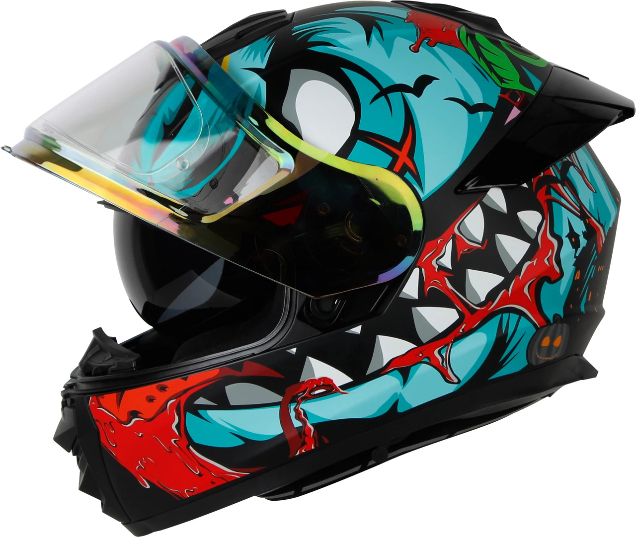 IGNYTE IGN-8 PUMPKIN GLOSSY BLACK/S.BLUE D/V 600 MM