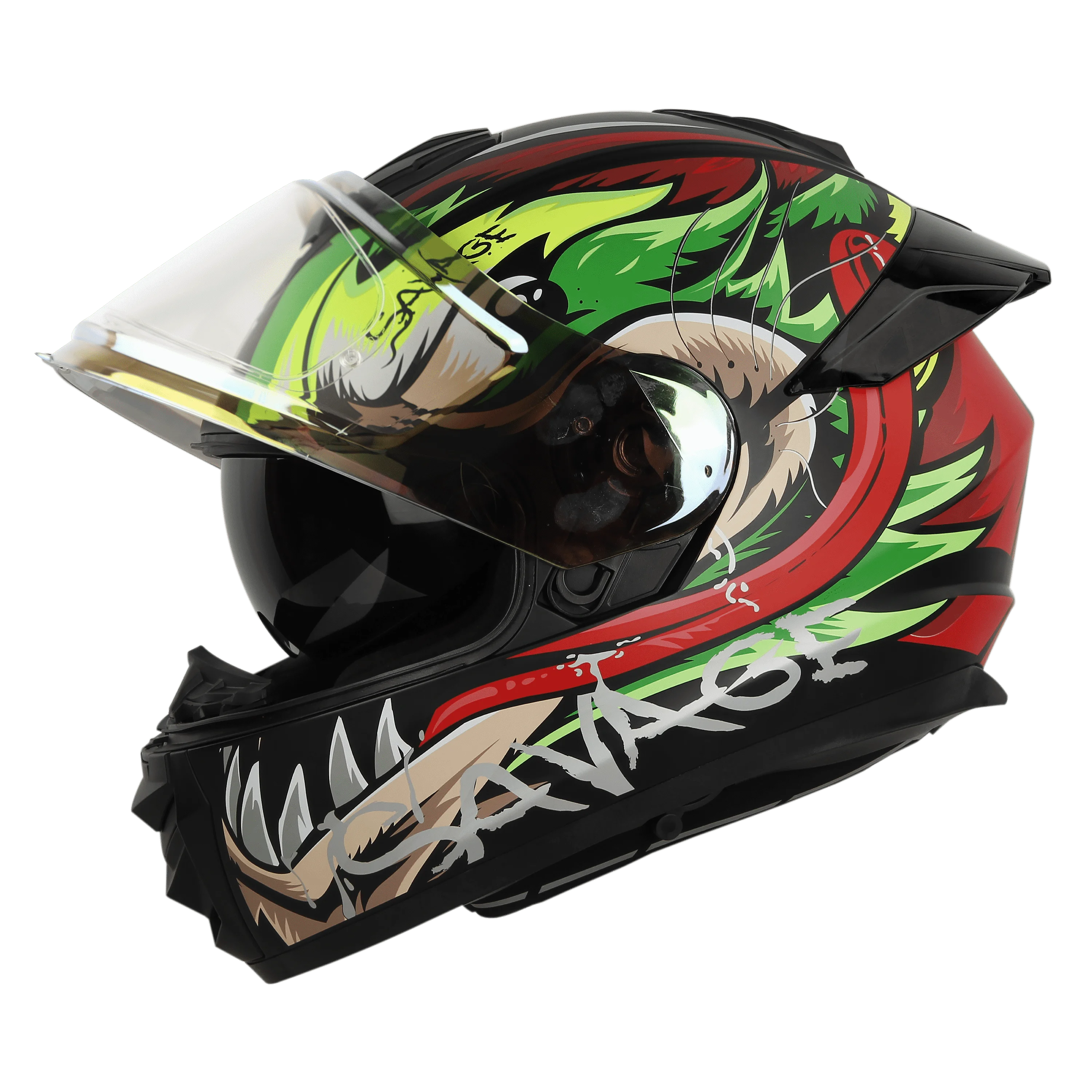 IGNYTE IGN-8 SAVAGE GLOSSY BLACK/GREEN D/V 580 MM IGNYTE IGN-8 SAVAGE GLOSSY BLACK/GREEN D/V 580 MM