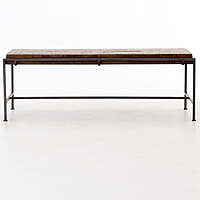 Memphis Coffee Table with Solid Wood Top
