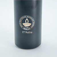 IITM matte black stainless steel flask