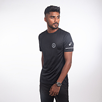 IITM Asics Tshirt RN Black