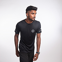 IITM Asics Tshirt RN Black