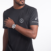 IITM Asics Tshirt RN Black