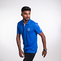 IITM Asics Polo Blue