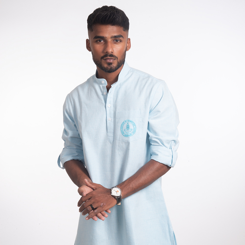 IITM Full Sleeve Kurta-Mint