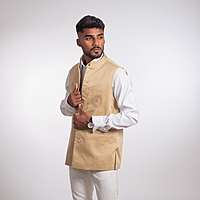 IITM Bundi Jacket-khaki