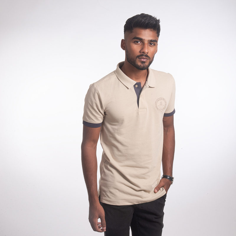 IITM Polo-Beige Tshirt