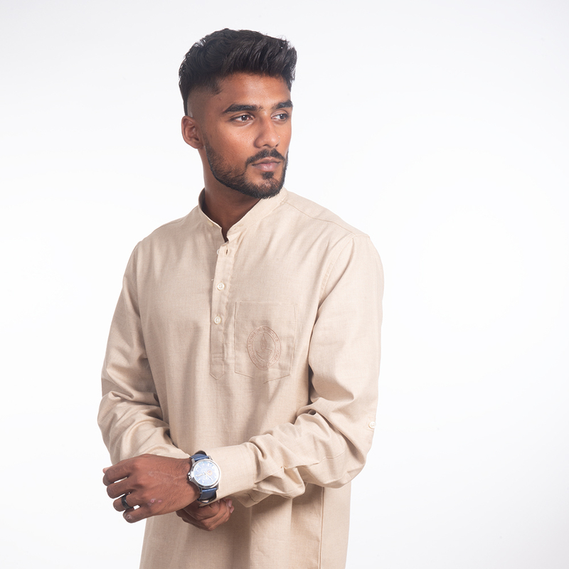 IITM Full Sleeve Kurta-Khaki