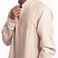 IITM Full Sleeve Kurta-Khaki