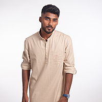 IITM Full Sleeve Kurta-Khaki