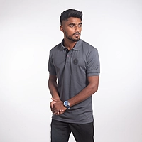 IITM Asics Polo Grey