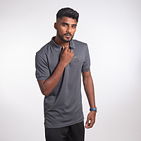 IITM Asics Polo Grey
