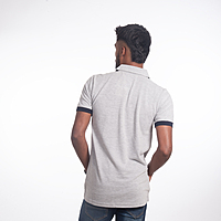 IITM Polo-Grey Melange Tshirt