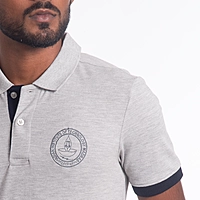 IITM Polo-Grey Melange Tshirt