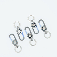 IITM Engraved Metallic Keychain