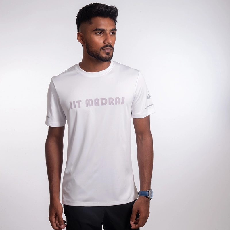 IITM Asics Tshirt RN White