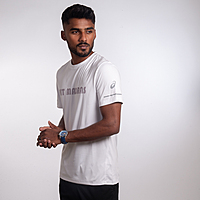 IITM Asics Tshirt RN White