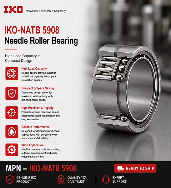 IKO-NATB 5908 Needle Roller Bearing