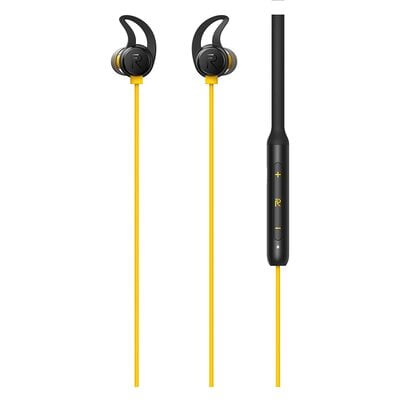 Realme Buds Wireless in -Ear Bluetooth with mic (yellow) Realme Buds Wireless in -Ear Bluetooth with mic (yellow)