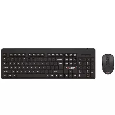 POWER X WIRELESS (KEYBOARD + MOUSE) COMBO MODEL- PWX-CHOCOLITE-1000B