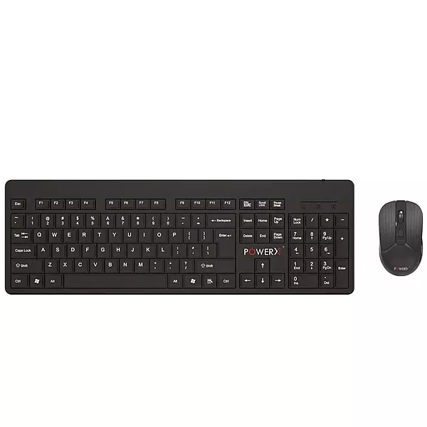 POWER X WIRELESS (KEYBOARD + MOUSE) COMBO MODEL- PWX-CHOCOLITE-1000B