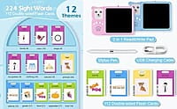 Talking Flash Cards with LCD Writing Tablet
