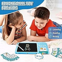 Talking Flash Cards with LCD Writing Tablet