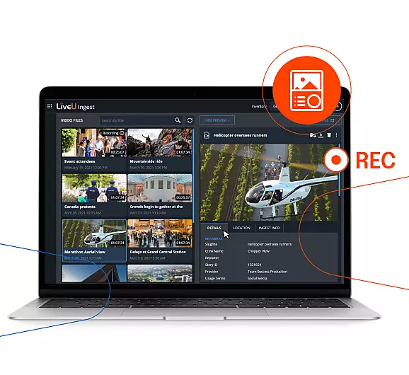 LiveU Ingest Physical server, Dual Power Supply