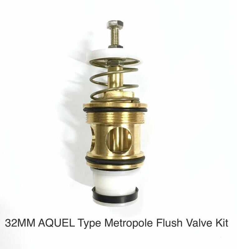 AQUEL MODEL 32MM SIZE METROPOLE FLUSH VALVE ASSY AQUEL MODEL 32MM SIZE METROPOLE FLUSH VALVE ASSY