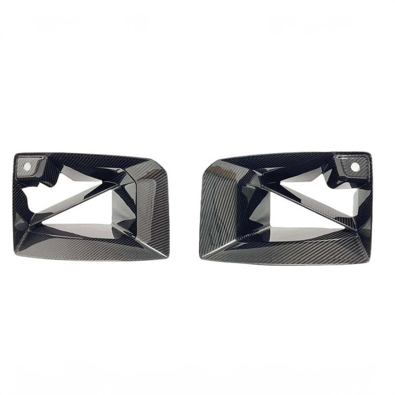 BMW G87 M2 MP Style Front Bumper Vent – Dry Carbon Fiber