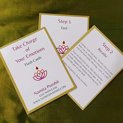 Take Charge of Your Emotions Flashcards Take Charge of Your Emotions Flashcards