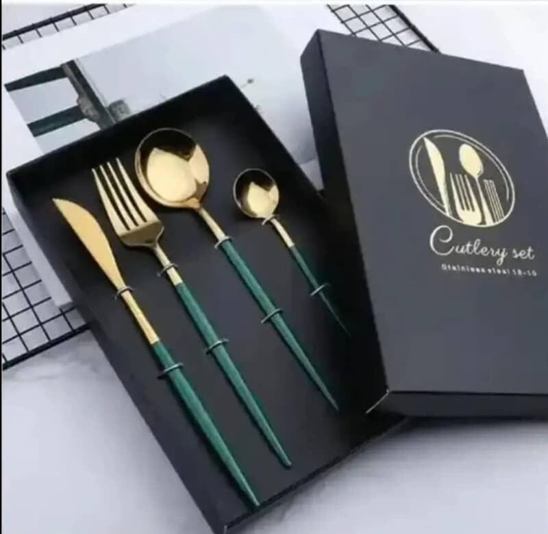 4 PIECES SET OF CUTLERY GIFT PACK