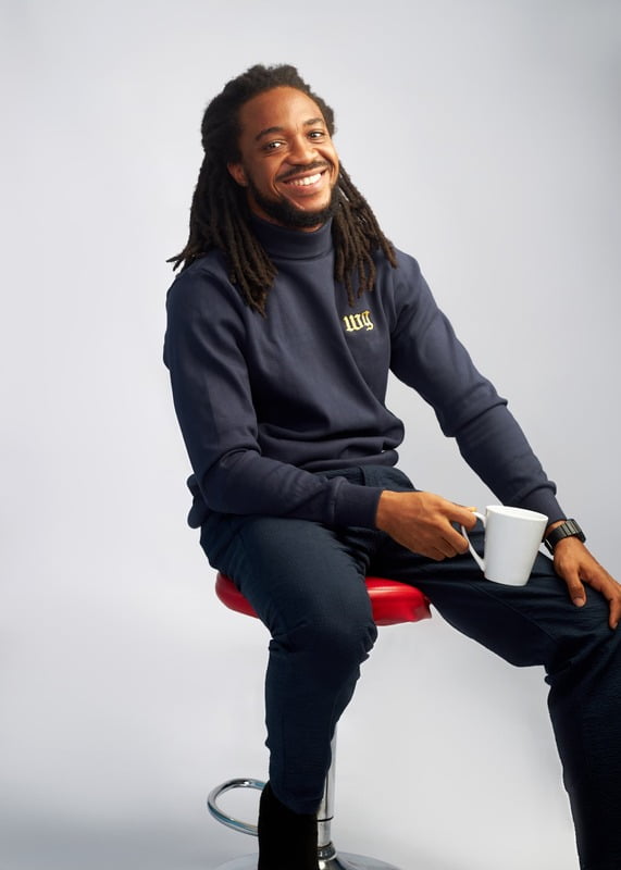 Navy Blue Turtleneck (Male)