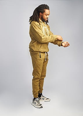 Gold Hoodie and Joggers Set (Male) Gold Hoodie and Joggers Set (Male)