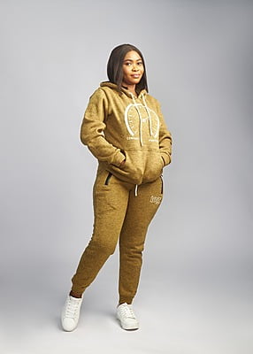 Gold Hoodie and Joggers Set (Female) Gold Hoodie and Joggers Set (Female)