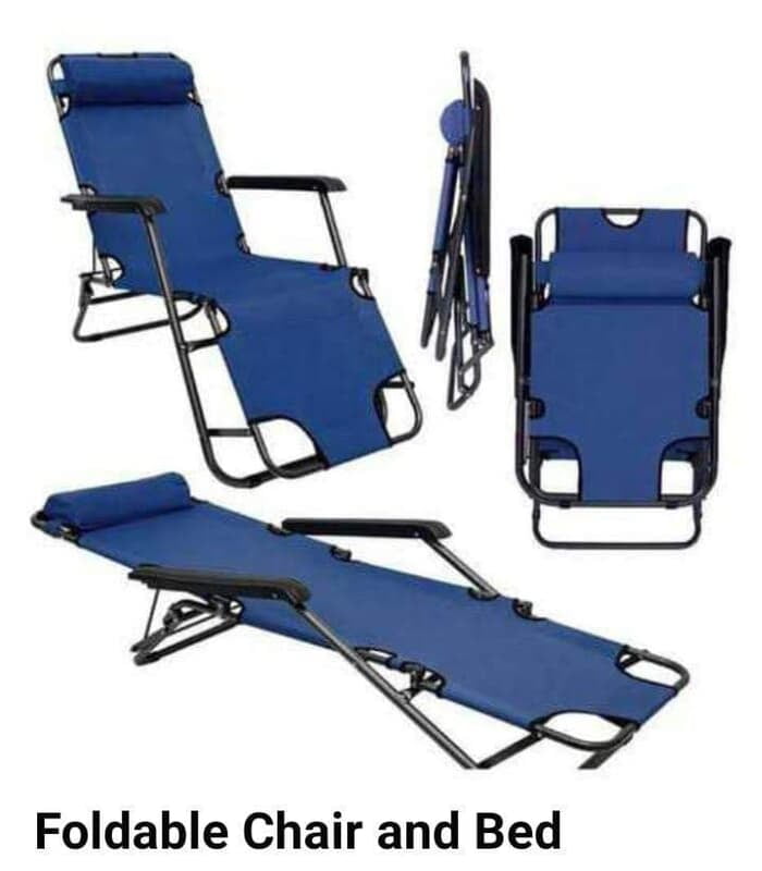 FOLDABLE CHAIR BED DUAL PURPOSE CHAIR & BED