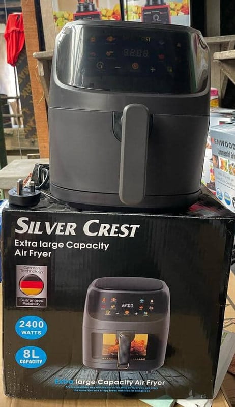 SILVER CREST  BIG BOWL 8L AIR FRYER
