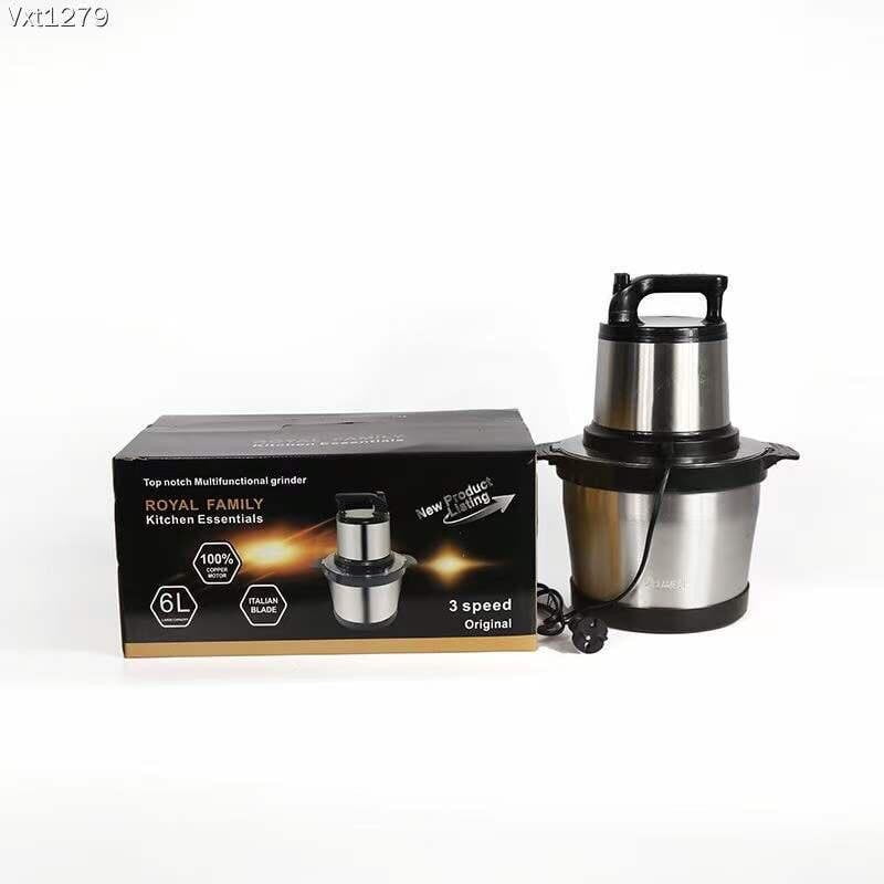 ROYAL FAMILY KITCHEN ESSENTIALS YAM POUNDER FOOD PROCESSOR - 6L