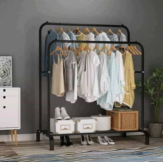 DOUBLE POLE CLOTHES HANGER