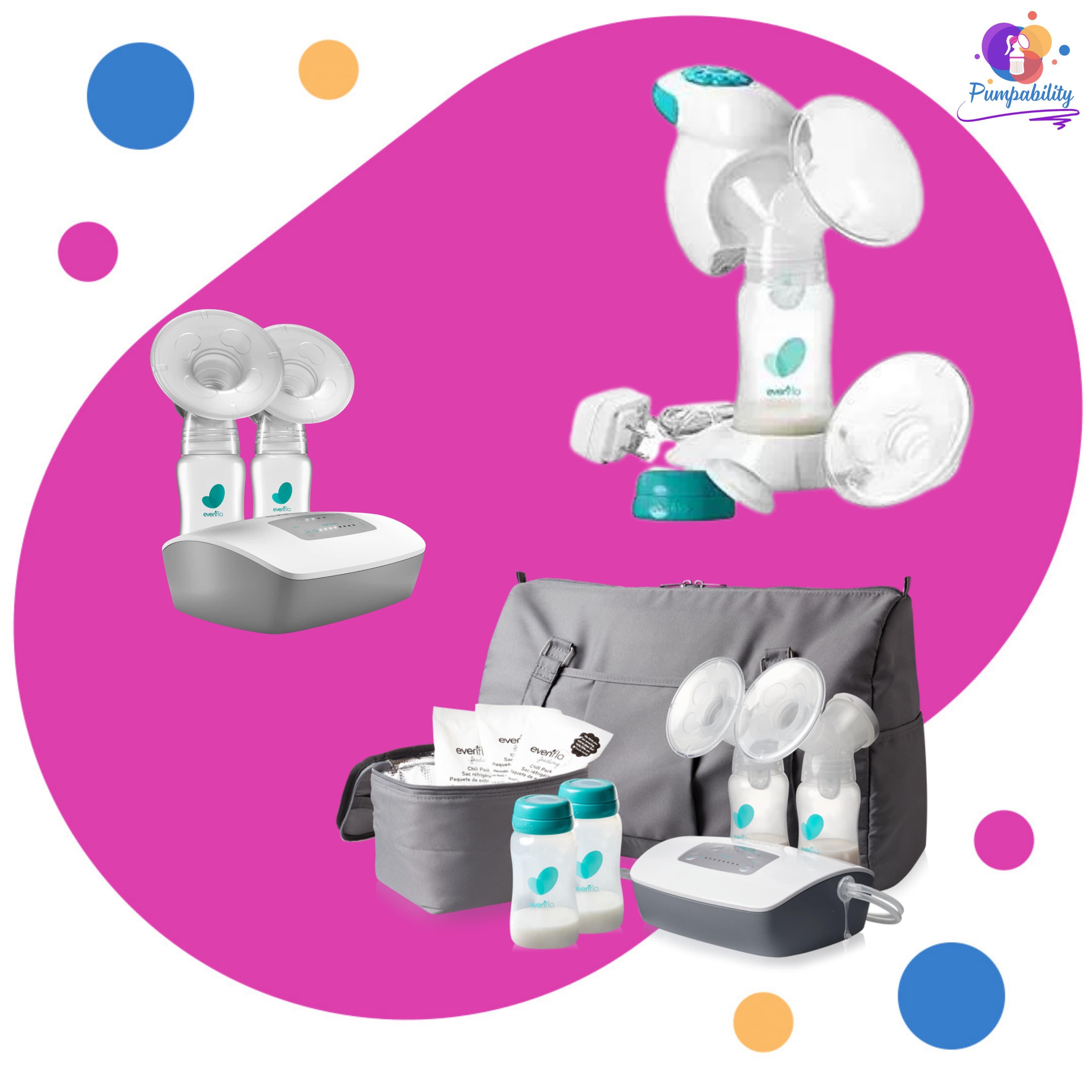 Evenflo 2951 Double Electric Breast Pump