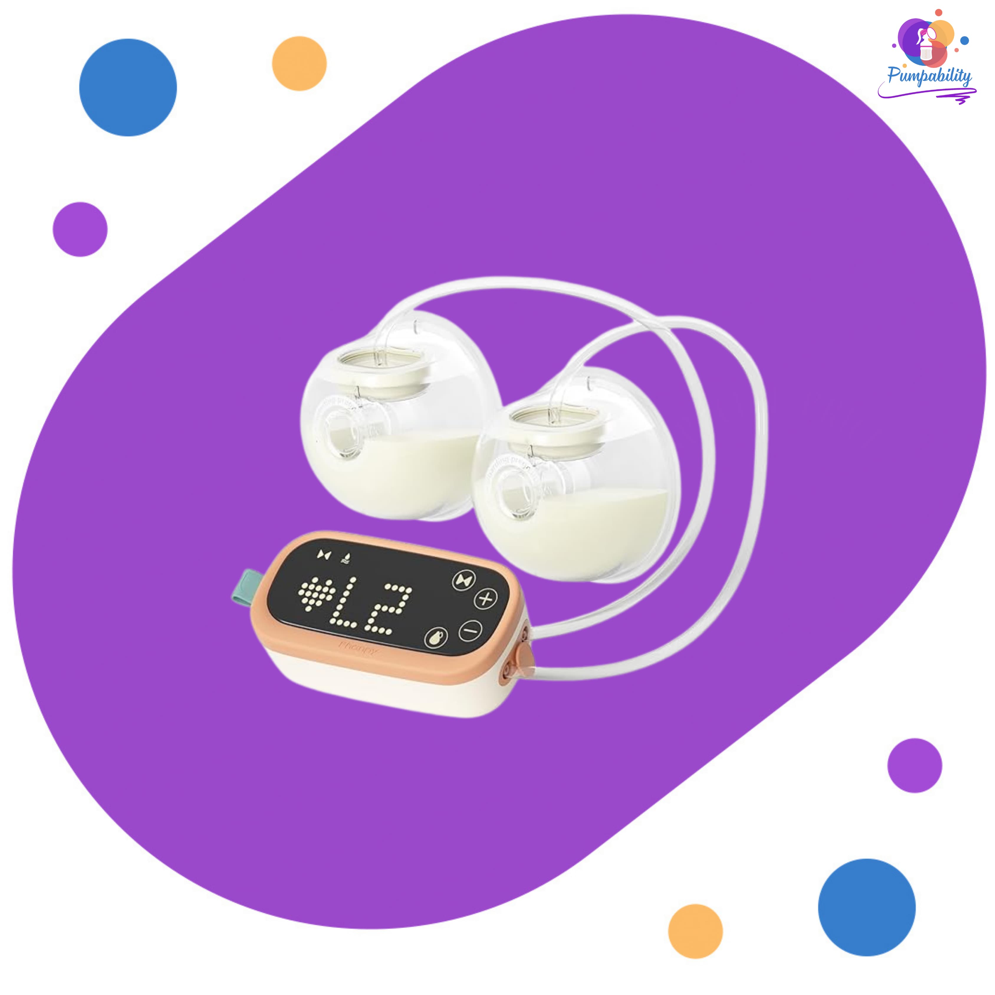 Phanpy E Shine New Cup Double Wearable Breast Pump