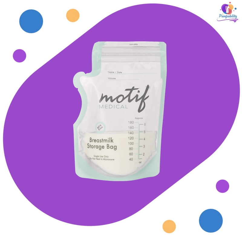 Motif Medical Milk Storage Bags