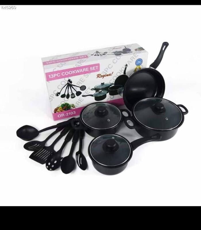 13 PCS COOKWARE SET
