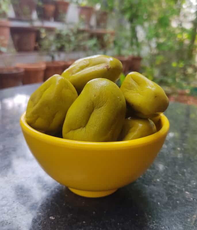 Salt  tender mango Salt  tender mango