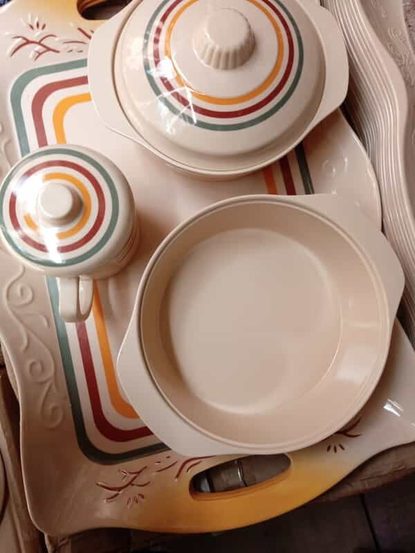 SET OF 4 UNBREAKABLE DINNER SET - THINK AND QUALITY