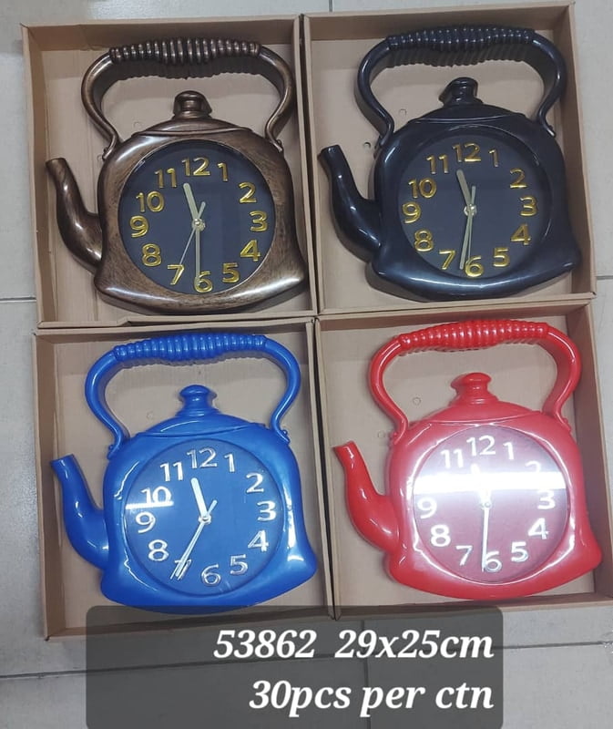 KETTLE MODEL KITCHEN/ DINNING/RESTAURANTS WALL CLOCK