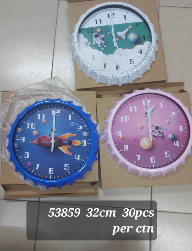 BOTTLE CORK MODEL BAR /KITCHEN/ RESTAURANT WALL CLOCK