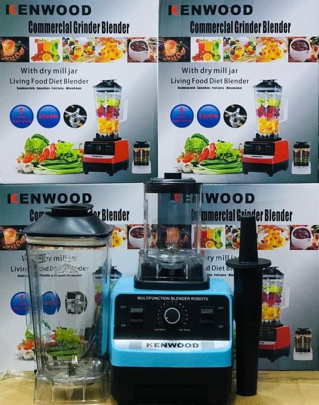 Kenwood 8000W 2in1 Blender 2L Jar +1 Commercial Blender